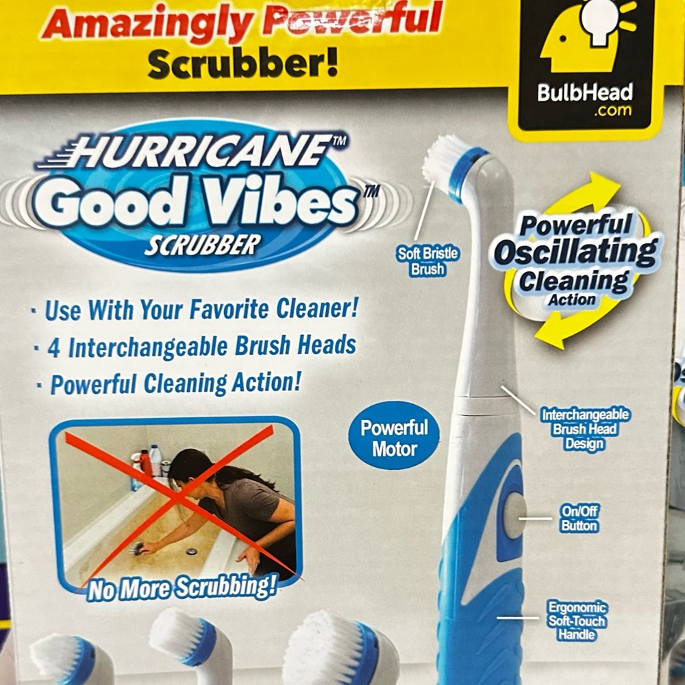 Hurricane Good Vibes Scrubber - 4: multi heads